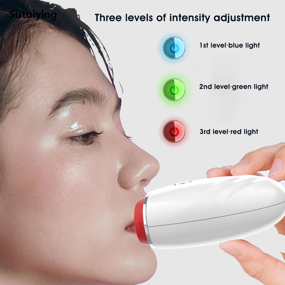 Sutuiying Silicone Lip Plumper Device Automatic Lip Plumper Electric Plumping Fashion Device Beauty Tool Fuller Bigger Thicker Lips for Women