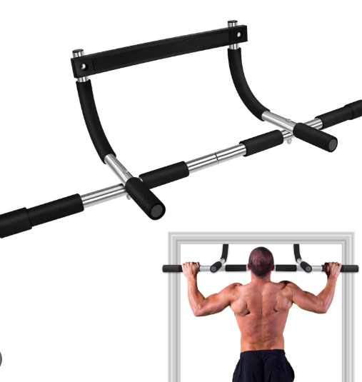 Wall Mounted Pull Up/Chin Up Bar/Hard Steel Matterial Paddle Grip Handle