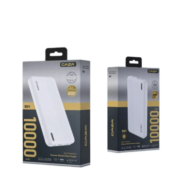 CAZA S01 Powerful 10000mAh 5v 2.1A 2USB Power bank Original