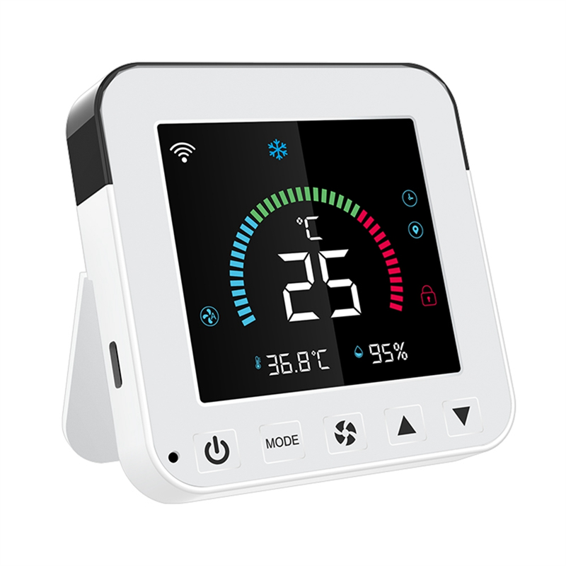 Tuya Smart Life DC5V Air Conditioner Thermostat IR Remote Control Timer Temperature Humidity Sensor