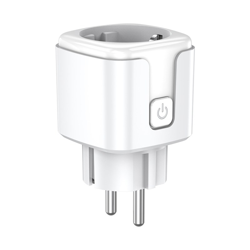 Tuya WiFi Smart Plug 20A EU Smart Socket with Power Monitor Timing Smart Life Support for Home Yandex