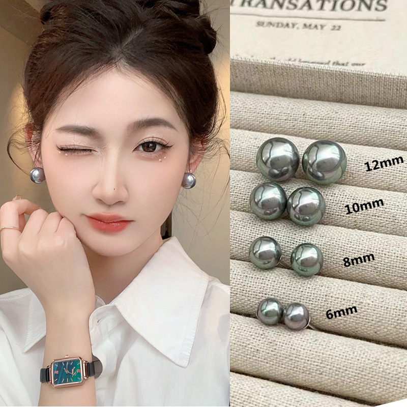 【New arrivals】Stud Earrings Simple Women's Small and Exquisite Elegant 2023 New Fashion Simple Cold Style