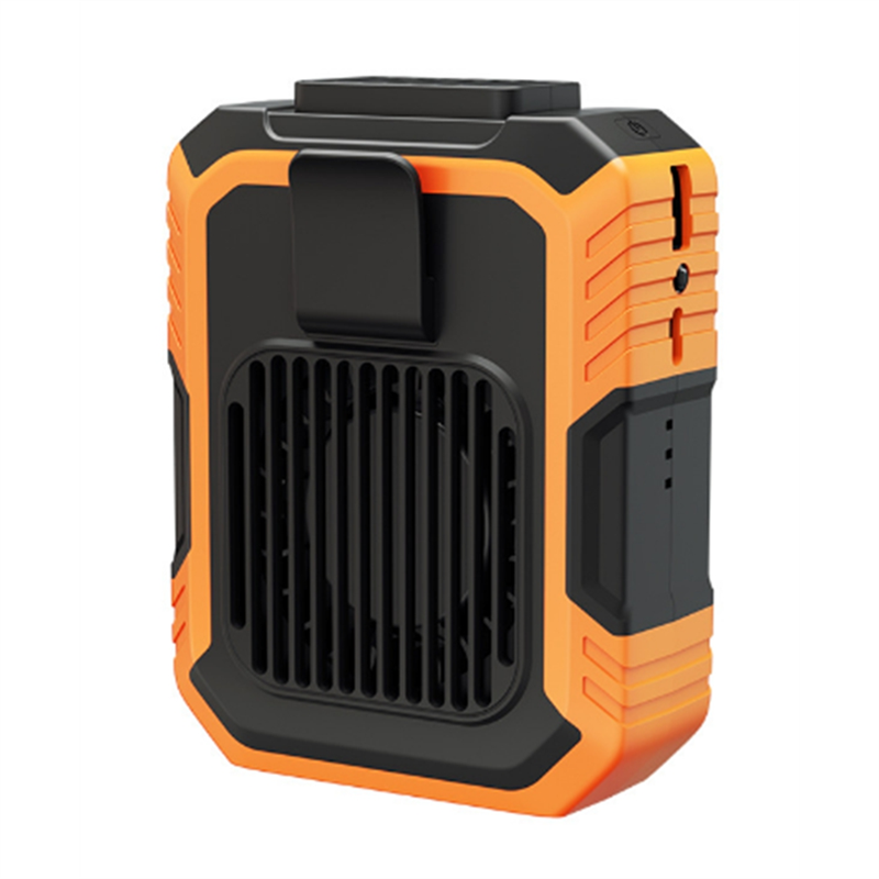 4000mAh Wearable Personal Fan Portable Mini Waist Fan 3 Speed