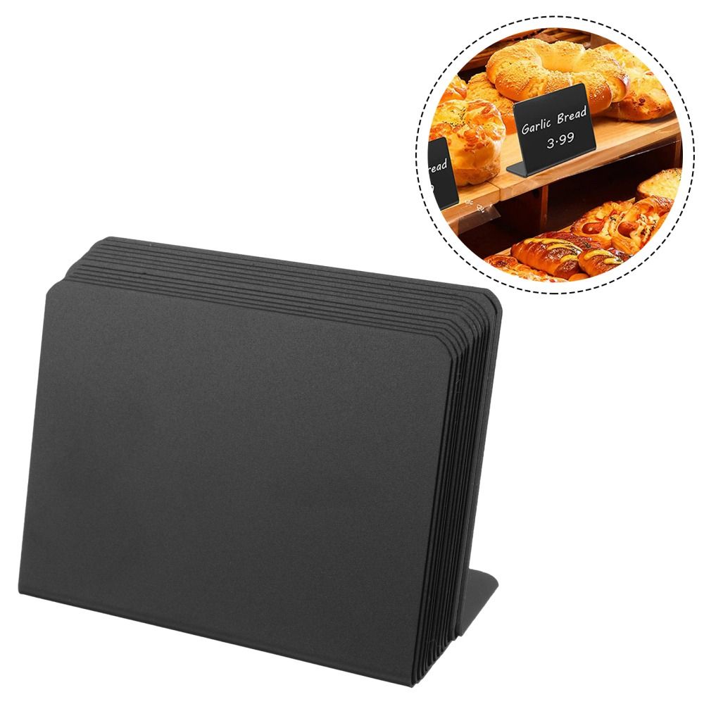 Reusable Mini Chalkboard Signs Rewritable Portable Cake Dessert Label Convenient Place Cards Coffee Shop Bakery
