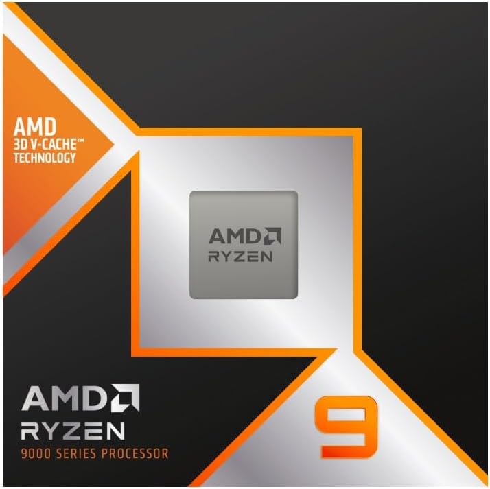 AMD Ryzen 9 9950X 3D Tray Pack Desktop Processor (16 Cores)