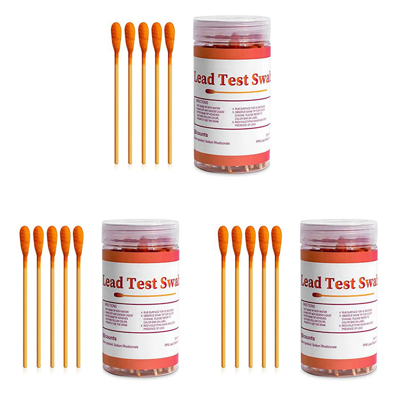 ZOROOM 3X Lead Paint Test Swabs Kit: 60 Pcs Lead Test Kit Swabs, Home Lead Test Kit, Lead Check Swabs, Lead Testing