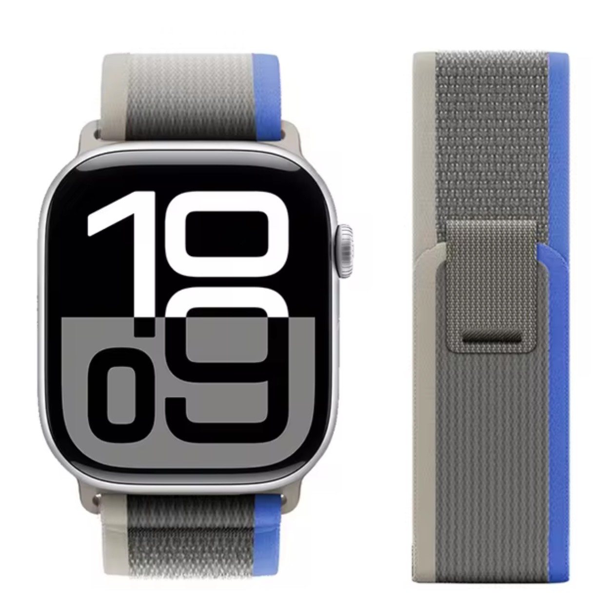 Trail Loop Band For Apple Watch Series 10-46mm Luxury Adjustable Loop Soft Sport Strap