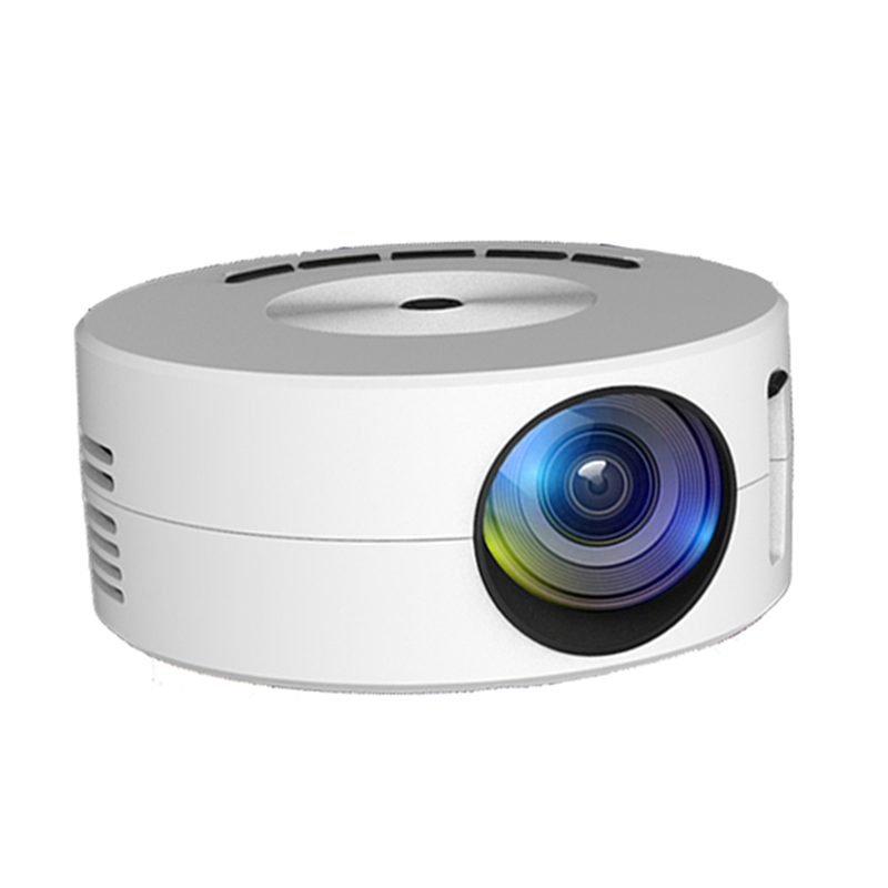 YT200 Mini Projector Wired Projection LED Home Media Player Audio USB Video Same Screen Mirror