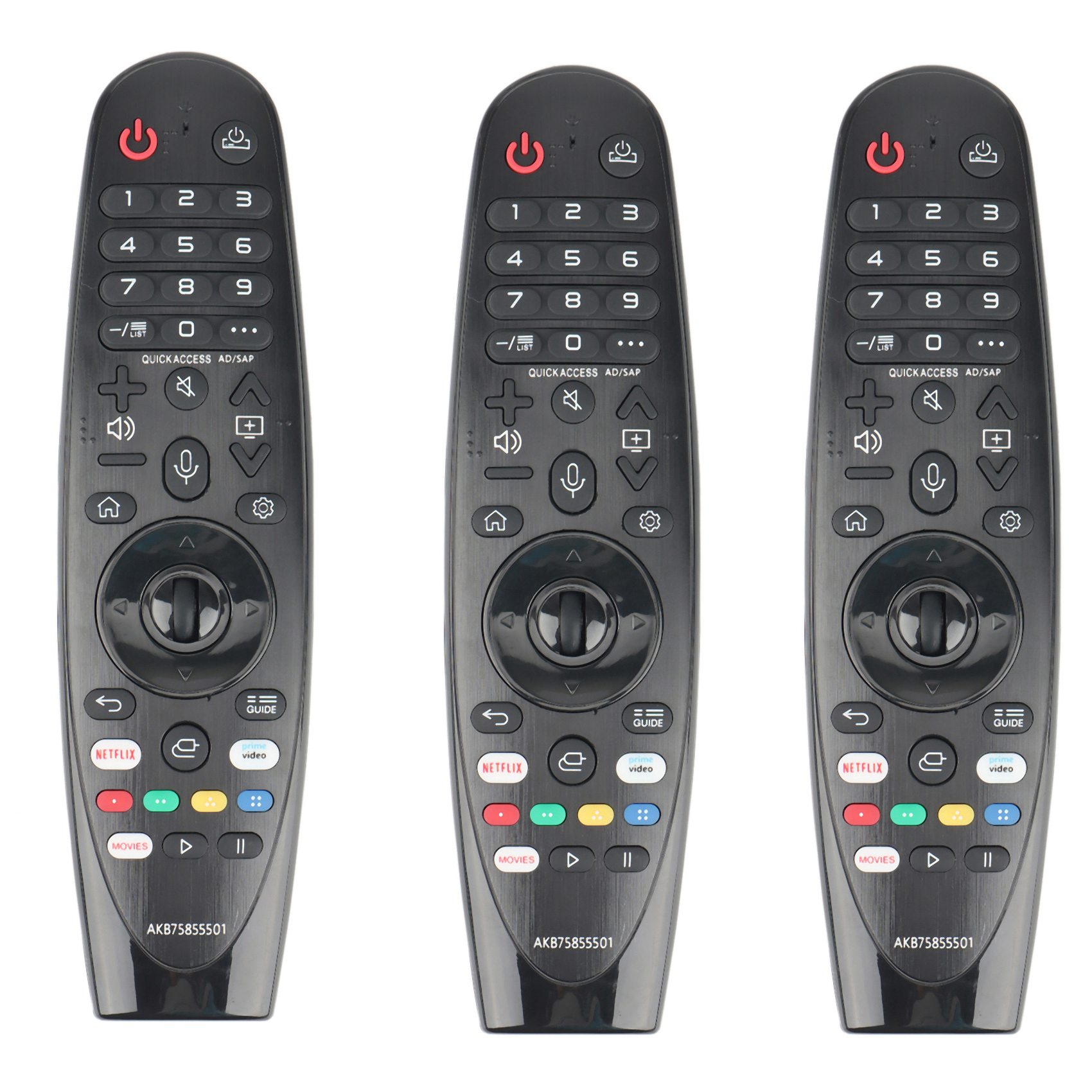 NXFDSIOZ 3X Universal Smart Magic Remote Control for TV AN-MR20GA Remote Control Without USB Receiver