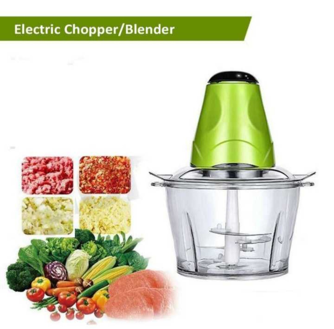 2L Powerful Meat And Vegetable Grinder Multifunctional Household Electric Food Processor Stainless