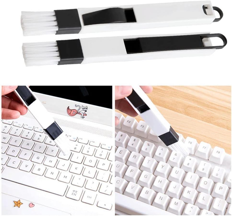 Multi-Purpose Computer Keyboard/Window Groove/Door Corner Crack Cleaning Brush