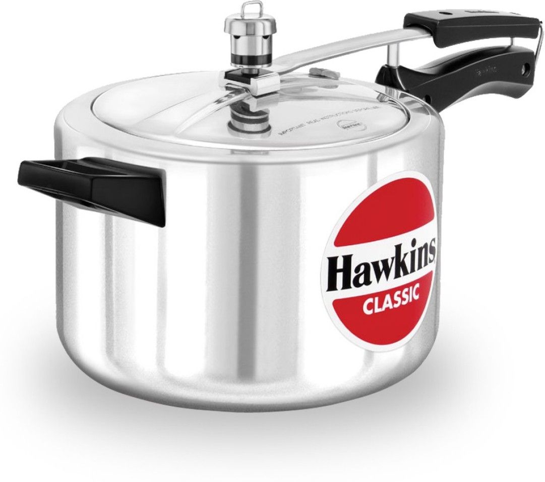 Hawkins Classic Pressure Cooker (CL50) 5 L Capacity (Aluminium)