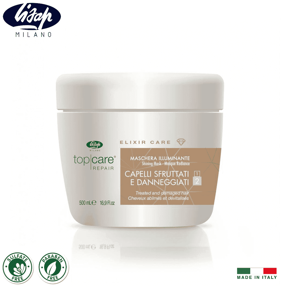 Lisap Top Care Repair Elixir Care Sulfate and Paraben Free Mask 500ml (For Chemically Treated Hair)
