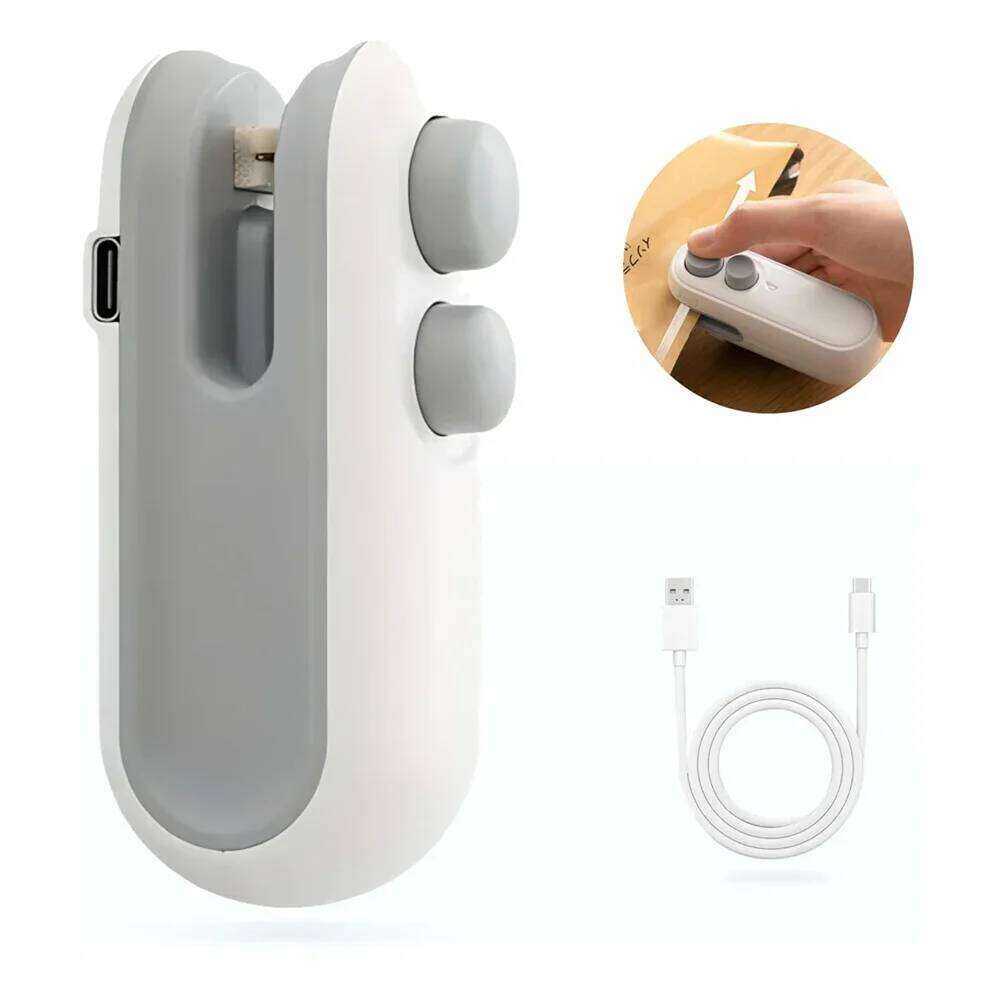 1pcs Portable Mini 2 in 1 Heat For Home use rechargeable sealer Vacuum Sealer Snacks plastic bag