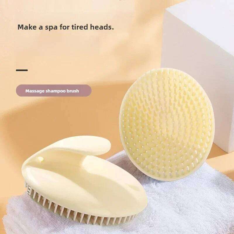 Soft Massage Remove Dandruff Wet and Dry Washing Portable for Scalp Care Shower Brush Hair Comb