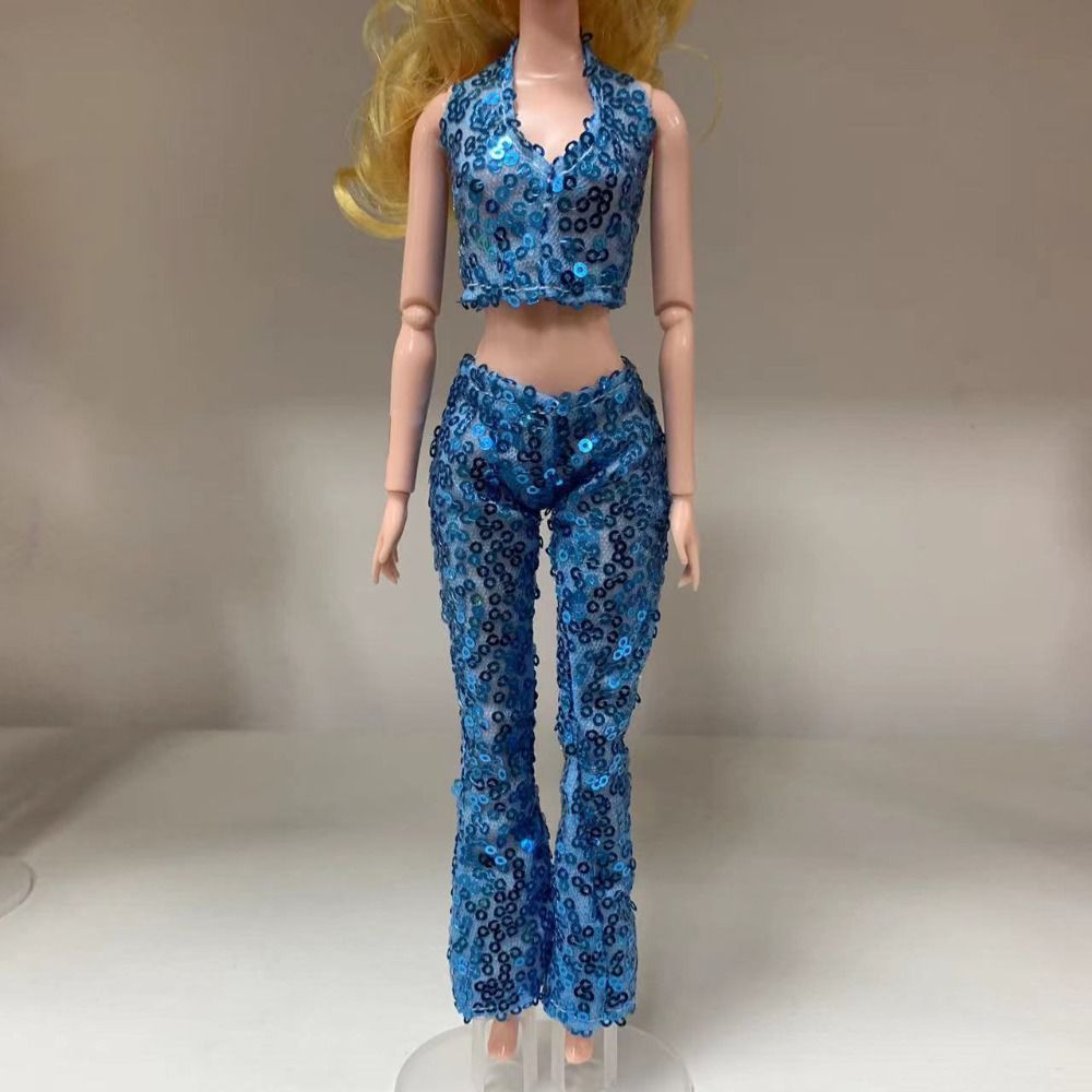 High Quality Fashion Doll Jeans Skirt Casual Wears 1/6 Dolls T-shirt Accessories 28-30cm Doll/11.5" Doll