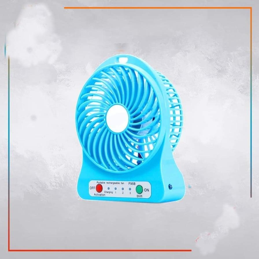 Mini Fan Rechargeable 3 Mode Portable USB