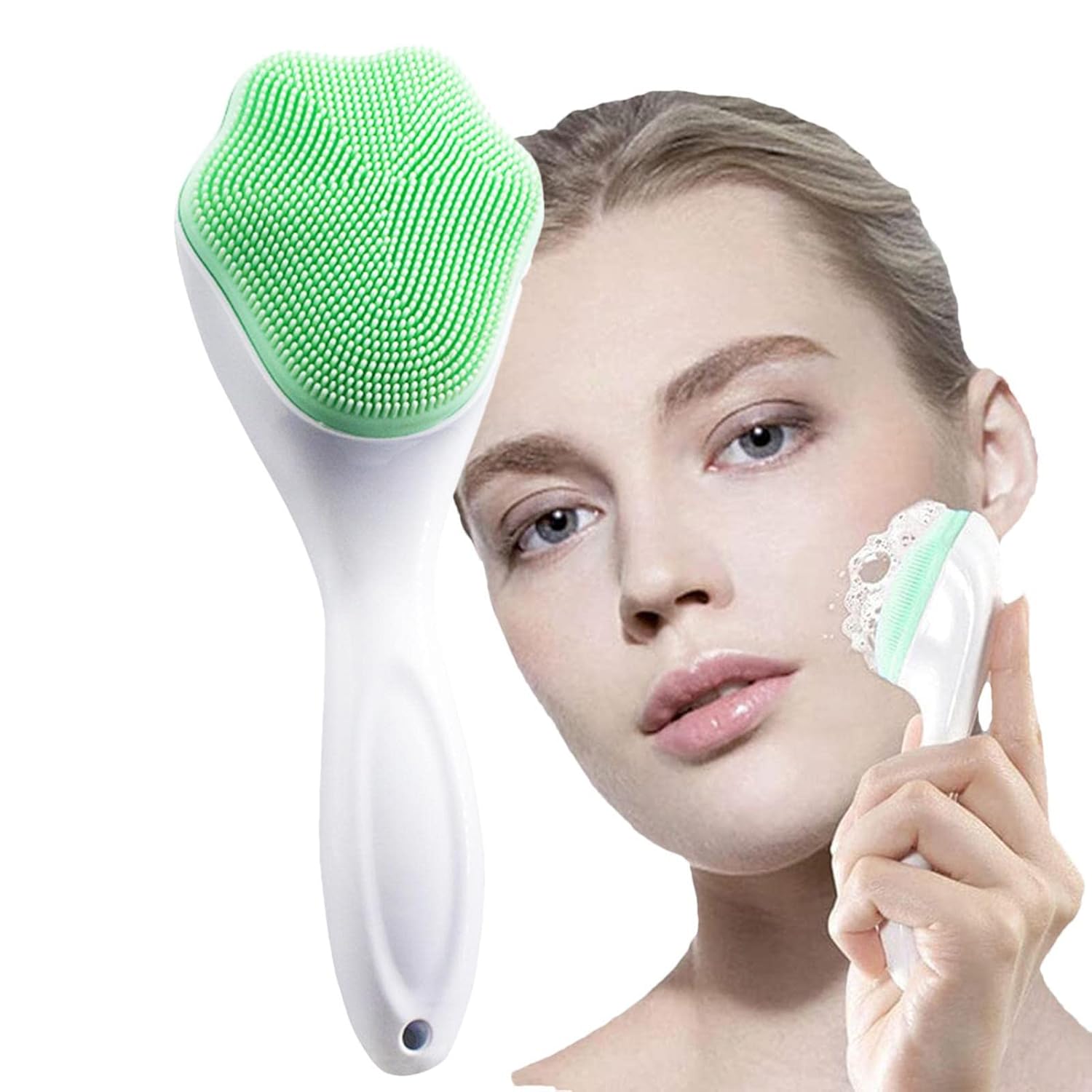 1 Piece Soft Silicone Face Scrubber Facial Brush