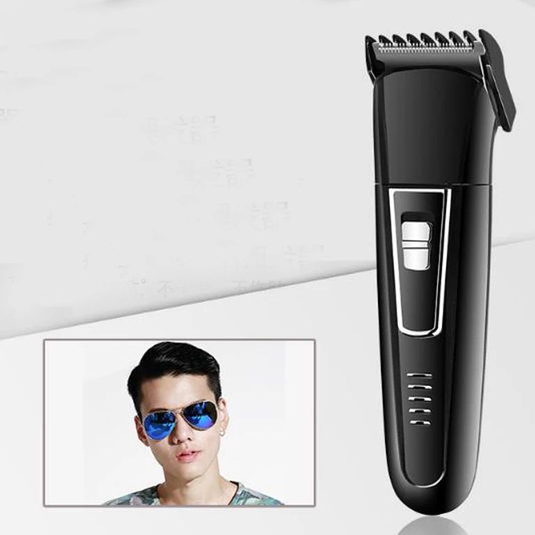 Kemei Hair Trimmer Km-6558 3 In 1 Cordless Rechargeable Hair Clipper Haircut Beard Trimmer Nose Trimmer Electric Razor Blade