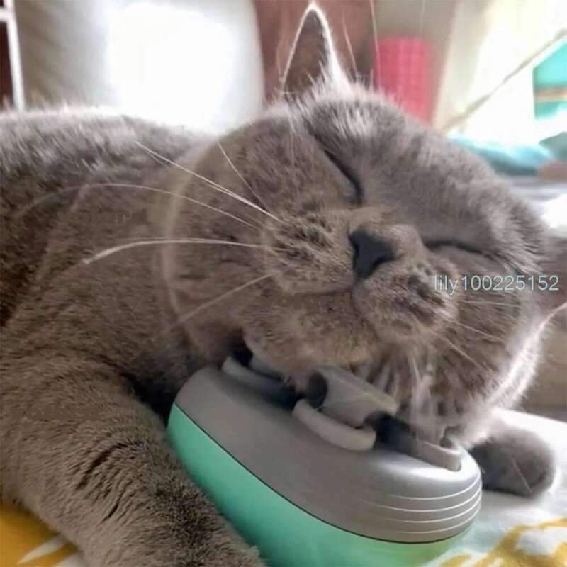Electric Cat Back Scratcher for Relieving Tension Pet Massage Tool Shoulder Neck Deep Tissue Head Scalp Massager