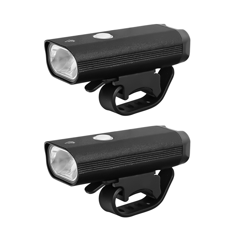 JINMY 2X Bicycle Headlight 5W Mountain Bike 1200 MAh Aluminum Alloy Headlight Cycling Lighting Headlight