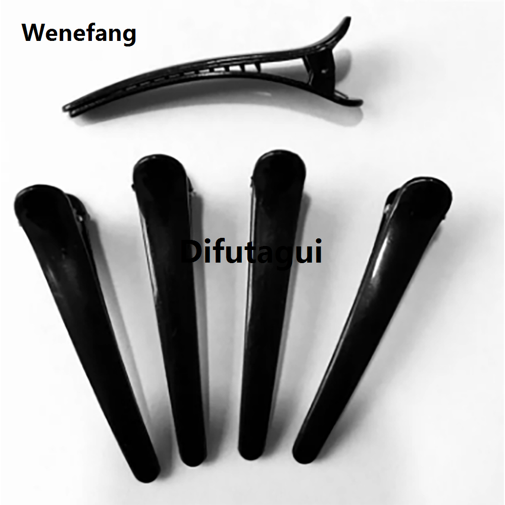 Wenefang 10/20pcs Professional Hair Clips Plastic Salon Barber Hairpins No Crease Durable Alligator Hairclip for DIY Hair Styling Tools