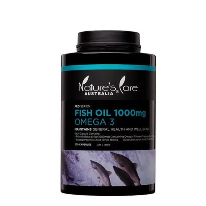 Healthy Care Fish Oil 1000mg Omega-3 - 400 capsules