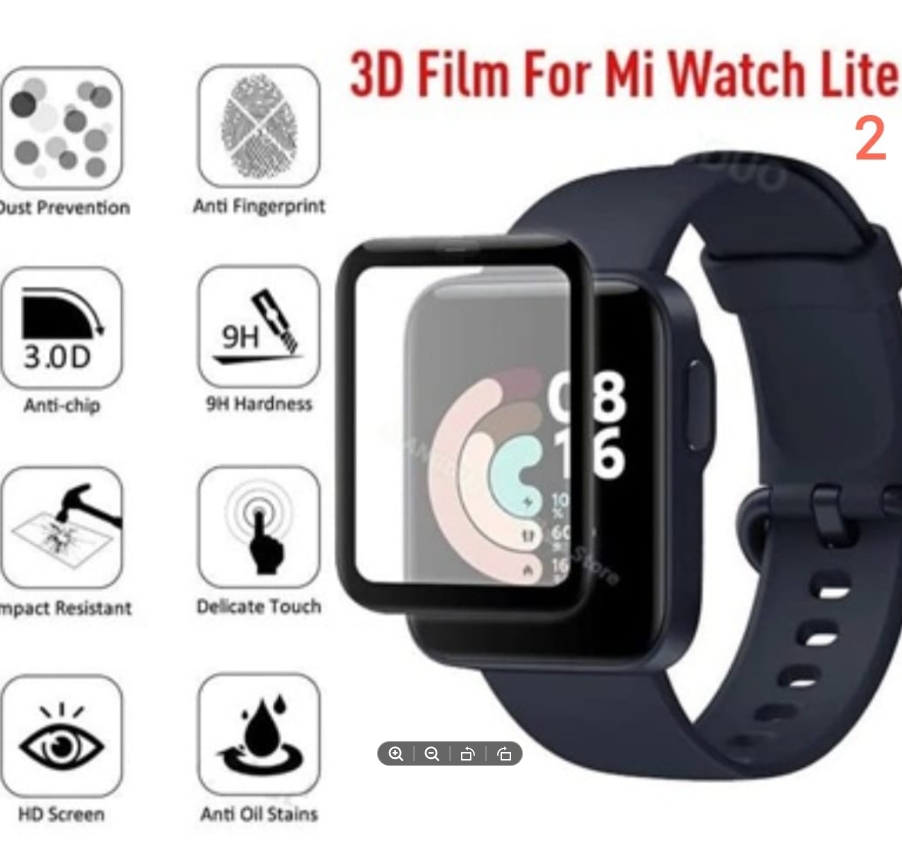 Xiaomi Mi Watch Lite 2 Smartwatch Screen Protector Redmi Watch 2
