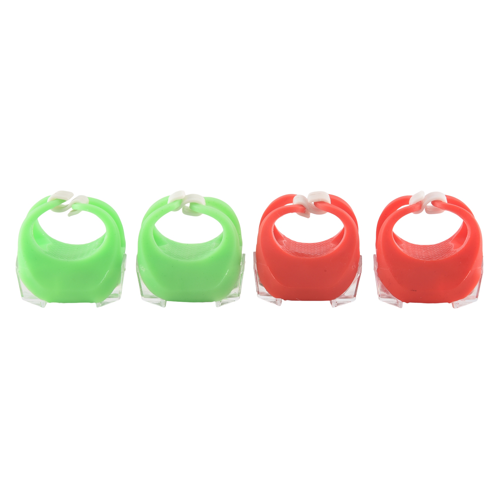 OYPFXMI 4 x LED Boat Navigation Lights for Boat Yacht Motorboat Bike Hunting Night Running Fishing (Red, Green)