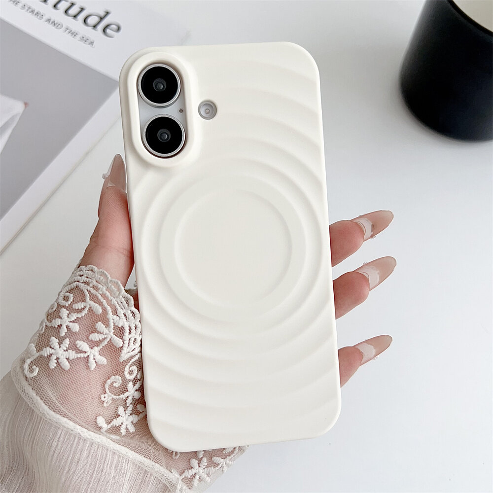 HODON Luxury Aurora Glitter Camera Protection Case for iPhone 16 15 14 13 12 Pro Max 11 Cases For Magsafe Magnetic Hard Back Phone Cover