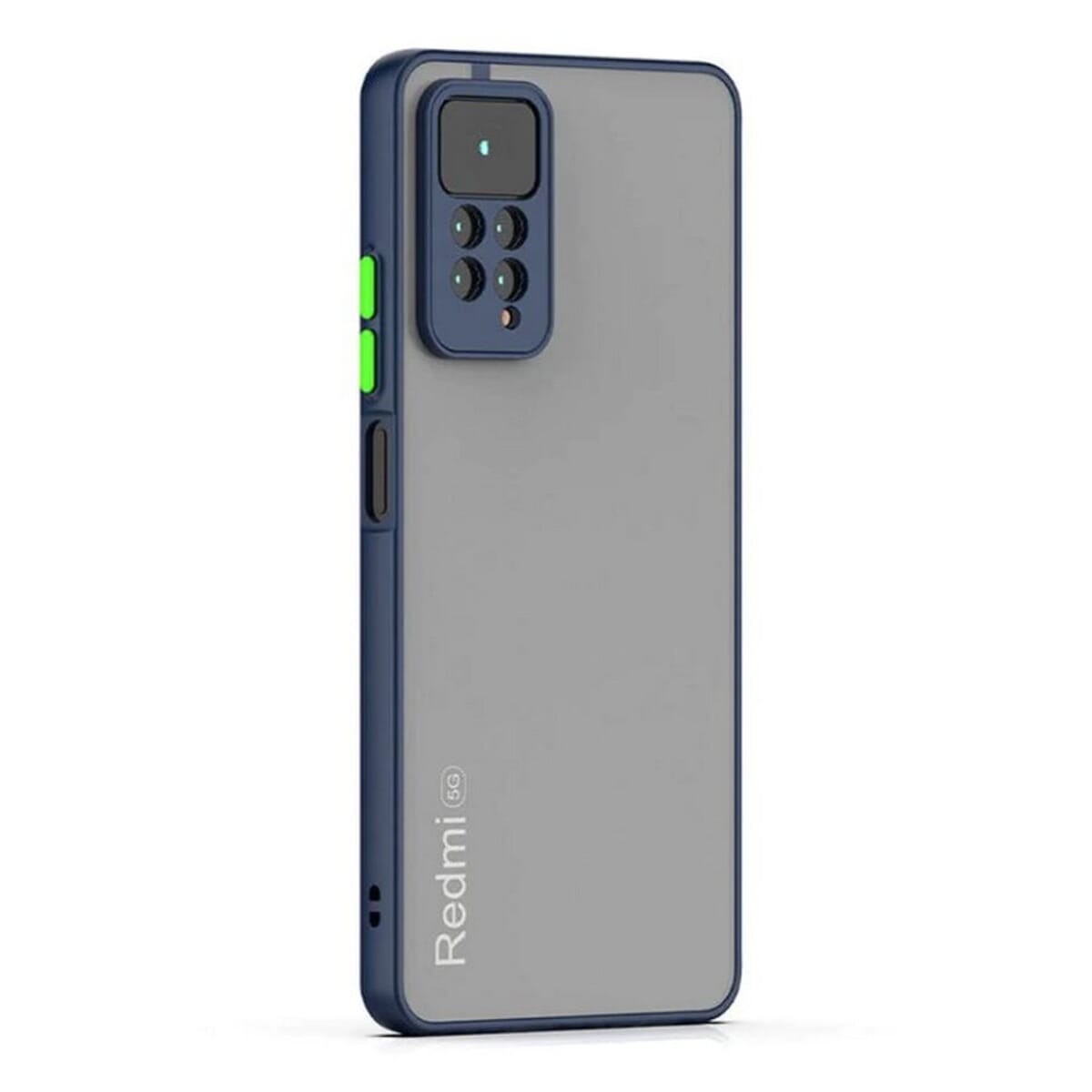 Camera Protective Semi Hard Matte Case For Redmi Note 10 Pro