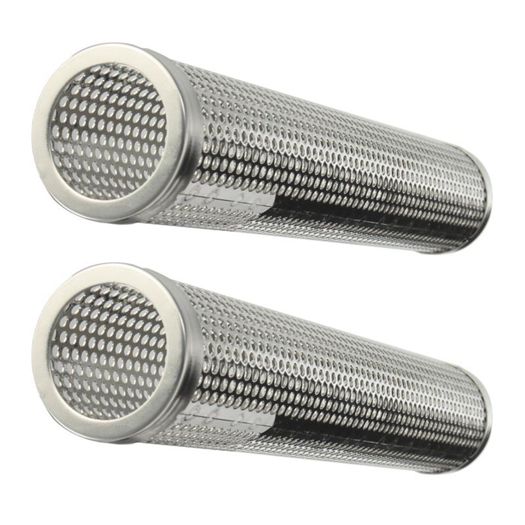 fasdaga 2X Cold Smoke Generator for BBQ Grill or Smoker Wood Dust Hot and Cold Smoking Salmon Meat Burn Stainless