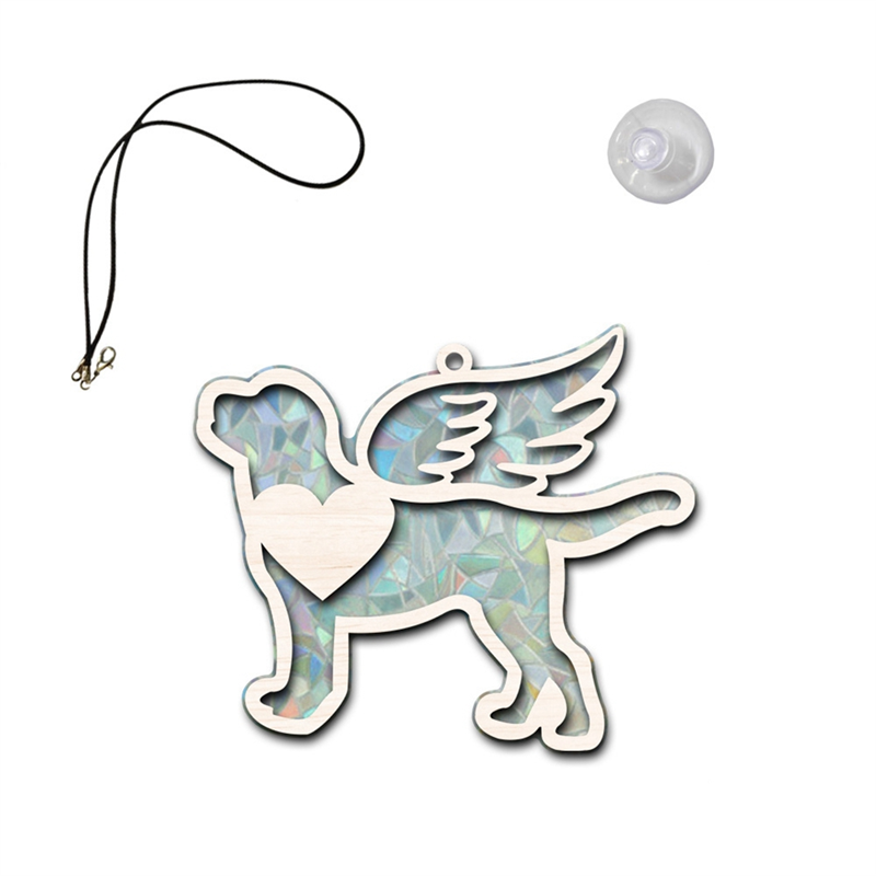 Sun Catcher Rainbow Maker Rainbow Maker Dog Memorial Sun Catcher Portable Dog Memorial Ornament Easy to Use