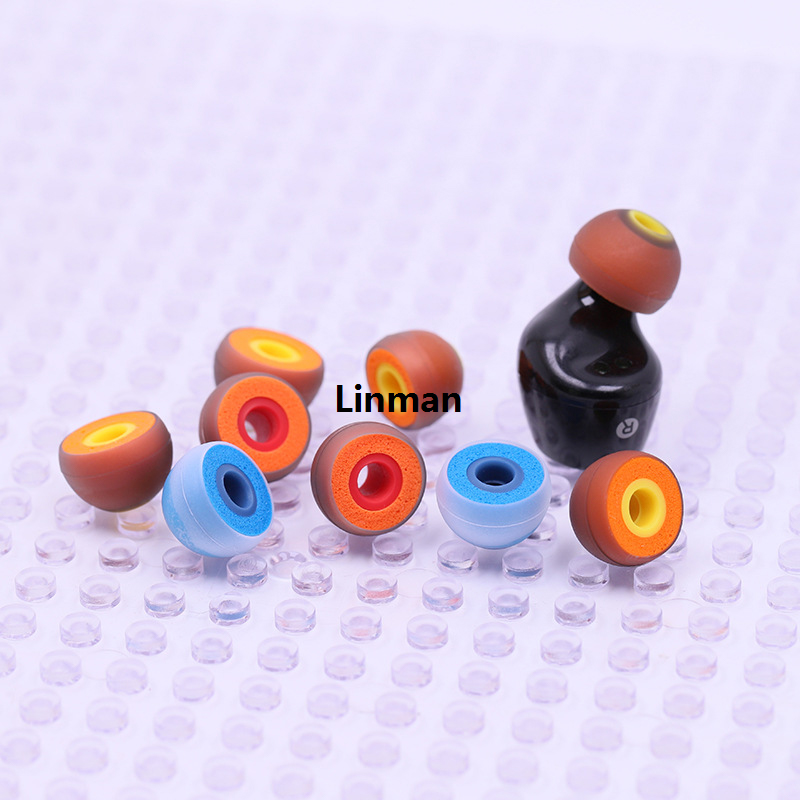 Linman Earplugs For Sony WF-1000XMF4 Earphone Ear Buds Replacement Headset Ear Pad PU Creek