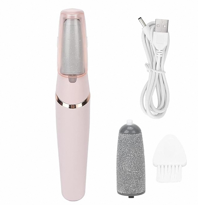 Women’s Foot Scrubber | Electric Dead Skin Remover for Feet | Rechargeable Pedicure Tool | Portable Electronic Foot File | Home Use Pedicure Machine | Dual Speed Callus Remover | Foot Care Kit | Relax Comfort