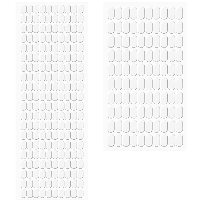 800Pcs Wall Putty Set Double Sided Sticky Dots for Wall Hanging Earthquake Putty Museum Putty Clear