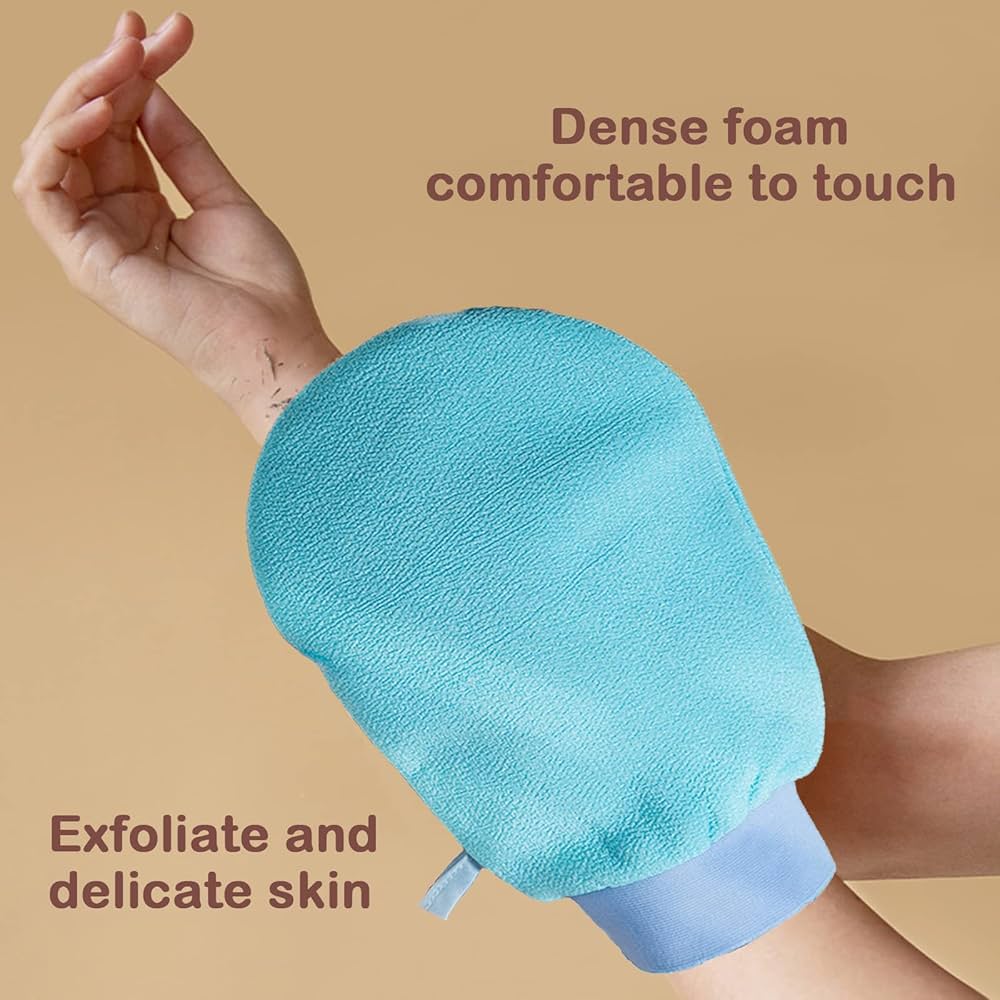 Korean Exfoliating Gloves, Premium Quality, Body Scrub Mitt
