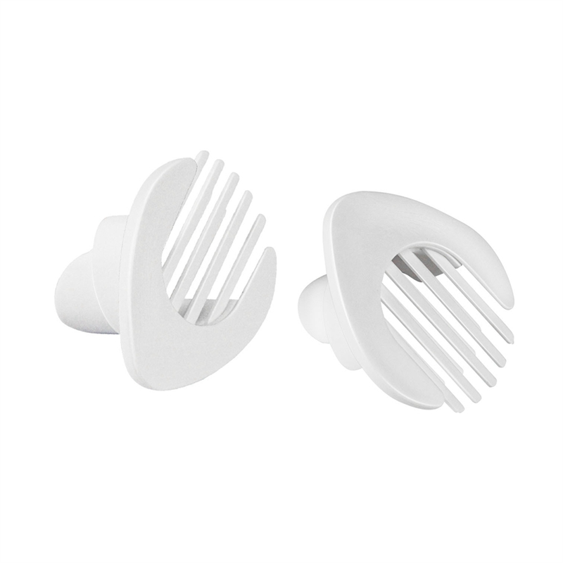 2pcs Drain Pipe Connector Hair Catcher Bathtub Hair Filter Easy Clean