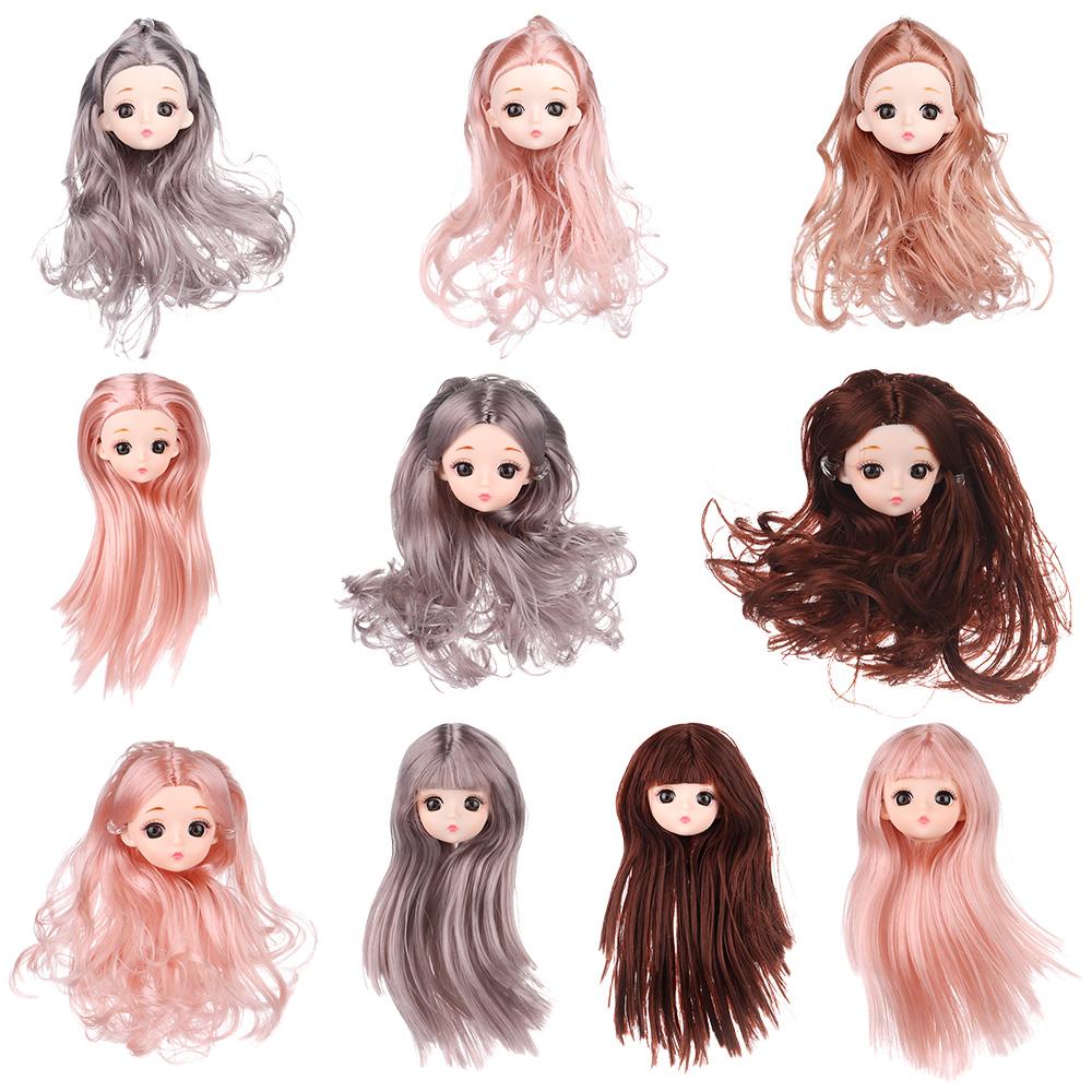Multiple Color 1/6 BJD 16CM Dolls DIY Head Wear Head Ancient Accessories