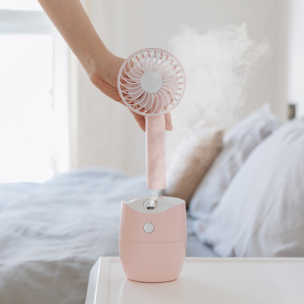 2 in 1 Fresh Air Mini Water Mist Fan HUMIDIFIER