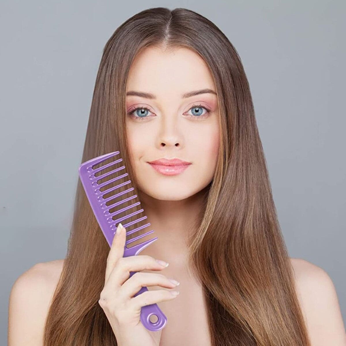 Wide tooth comb Detangling Hair Comb Professional Comb Color May Vary