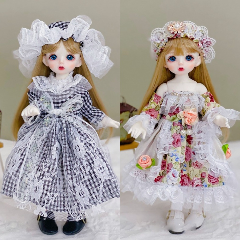 New Elegant 30cm Doll Clothes Pretty Cute 1/6 BJD Doll Outfit Set Casual Girl Toy Gift DIY
