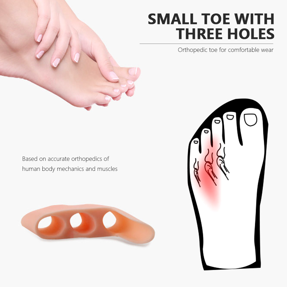 HOT 1pair Gel Forefoot Metatarsal Pad Silicon High Heel Othotics Pain Relief Massage Cushion Forefoot Supports Foot Care tools