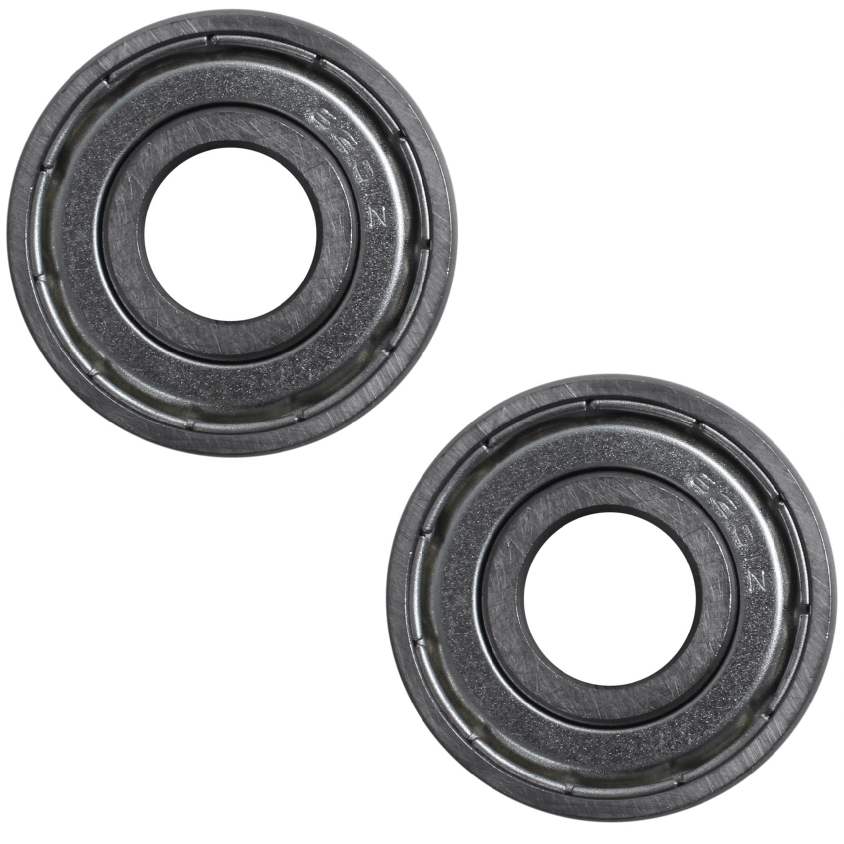 FORIDE 2X 6201Z Deep Groove Ball Bearing, Metal, 12 x 32 x 10 mm, Sealed