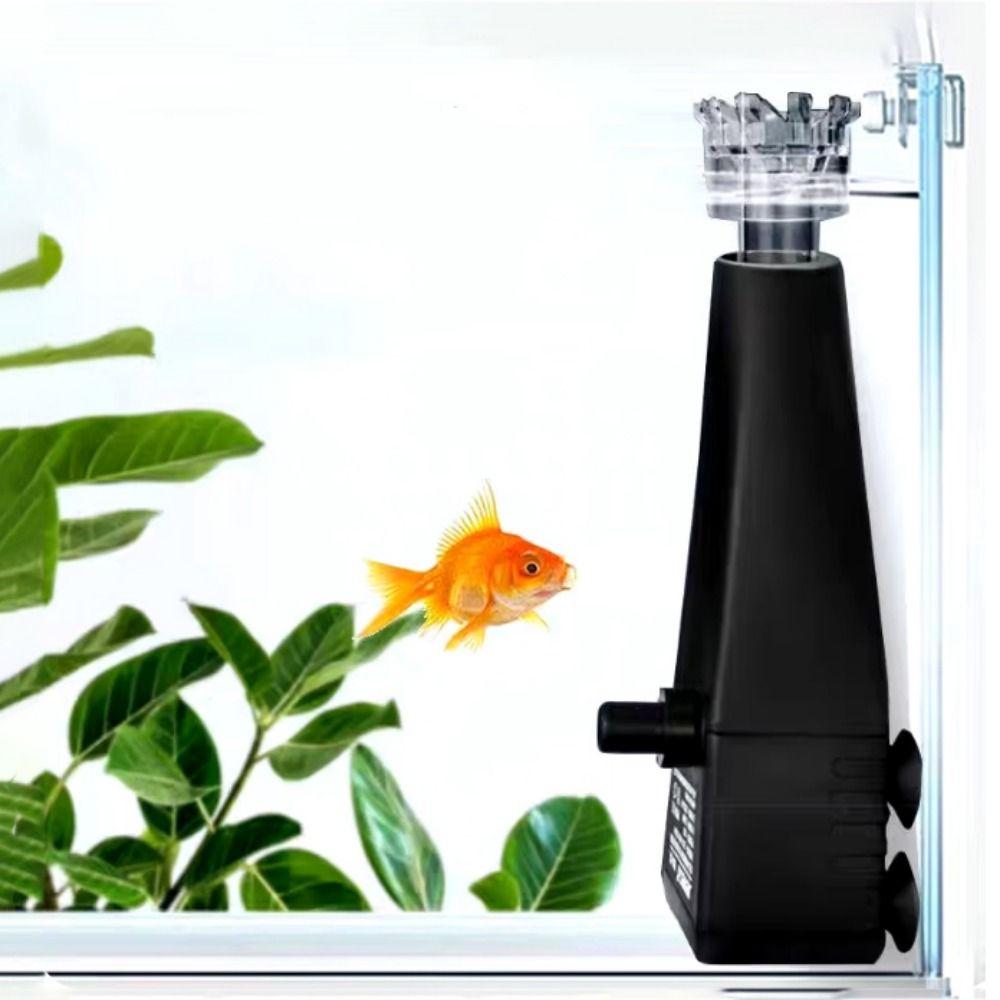 3 in1 3W Internal Surface Skimmer Automatic Silent Mini Oil Film Processor Electric Suction Cup Oil Film Remover For Aquarium