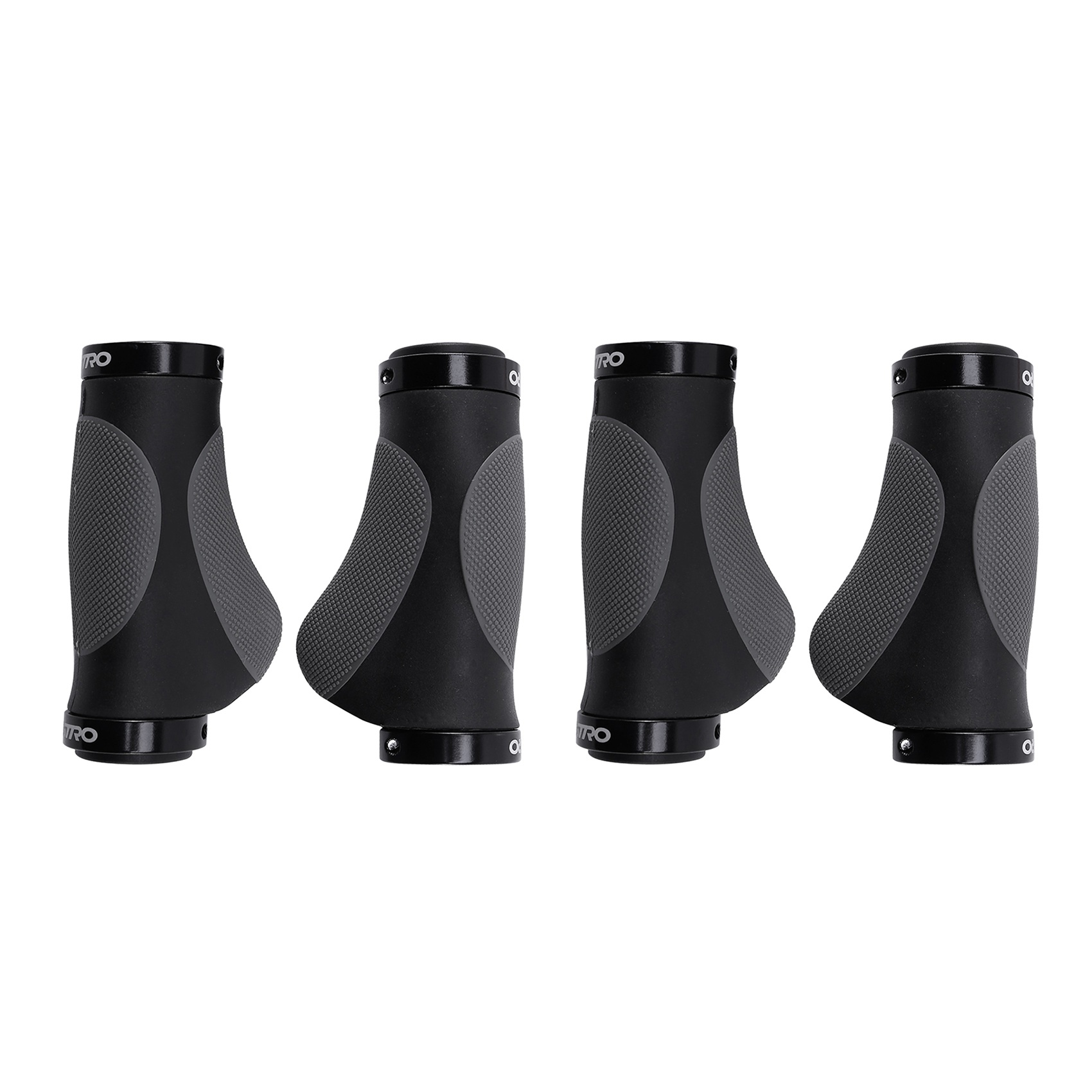 JINMY 2X ASTRO Bike Handlebar Grips Ergonomic Bicycle Handlebar Grips 22.2MM Bike Short Handlebar Grips for BMX