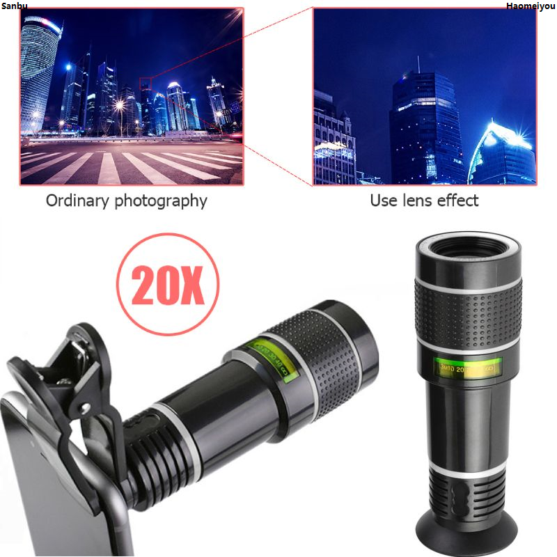 Sanbu2025 NEW Clip fastening with sightseeing outdoor phone 20x/12/> transmitter advantageous 8 zoom lens universal external camera lens focus lens for travel photography Hot Selling Luxury