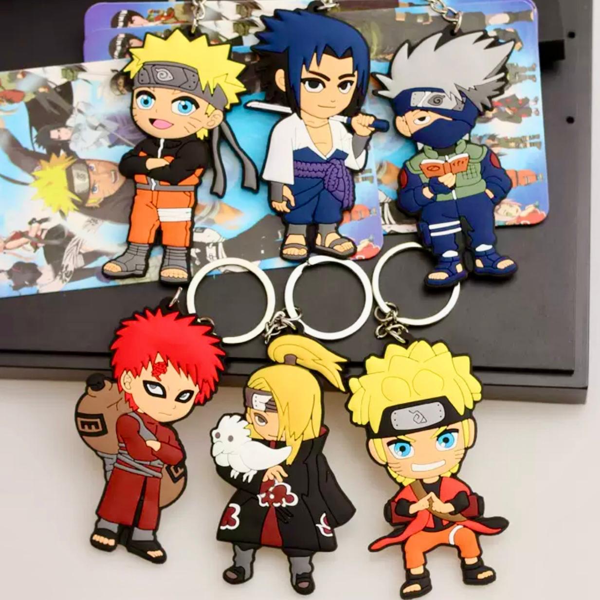 Naruto Shippuden SD Both Side Print Lightweight Keychain