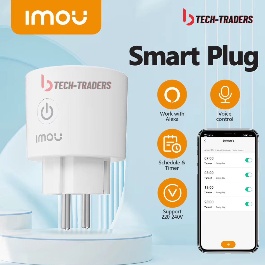 Imou CE1 Smart Socket | Wi-Fi & Bluetooth | Smart Control Plug (EU)