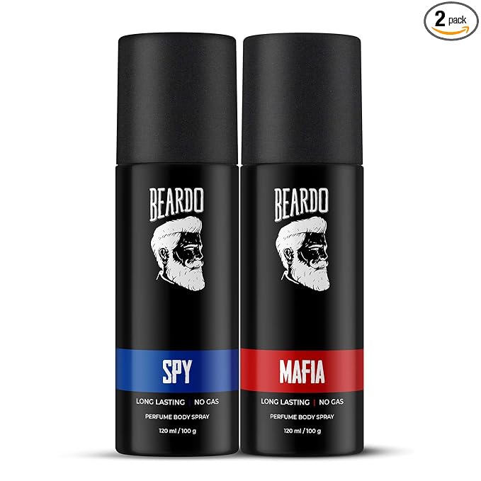 BD Mafia & Spy Perfume Body Spray (120ml each)
